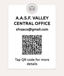 AA SFV ZELLE CONTRIBUTION